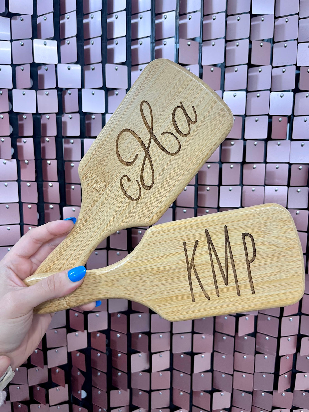Custom Name Wooden Hair Brush