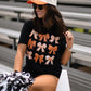 Orange and White Bows Tee