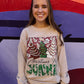 RTS Beige Christmas Tree Junkie Corded Crew