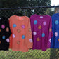 Jack-o’-lantern Sequin Corded Crews