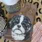 Shihtzu Faux Rhinestone Dog Tee