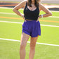 *SALE* Purple school Spirit Shorts