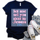 Let Me Tell You About My Jesus Stripe Tee