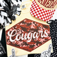 Custom School Spirit Colored Camo Tee