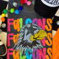 Falcons Neon Mascot Tee