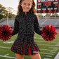 Magnolia Custom Scuba & Pleated Cheer Skirt Set