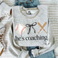 He is coaching - multiple styles/careers