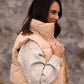 *SALE* RTS Tan Cropped Puffer Vest