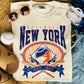 New York MLB Orange Tee