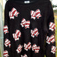 Chenille Football Bow Corded Crew