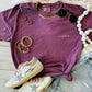 Berry Dainty Mama Embroidered Tee