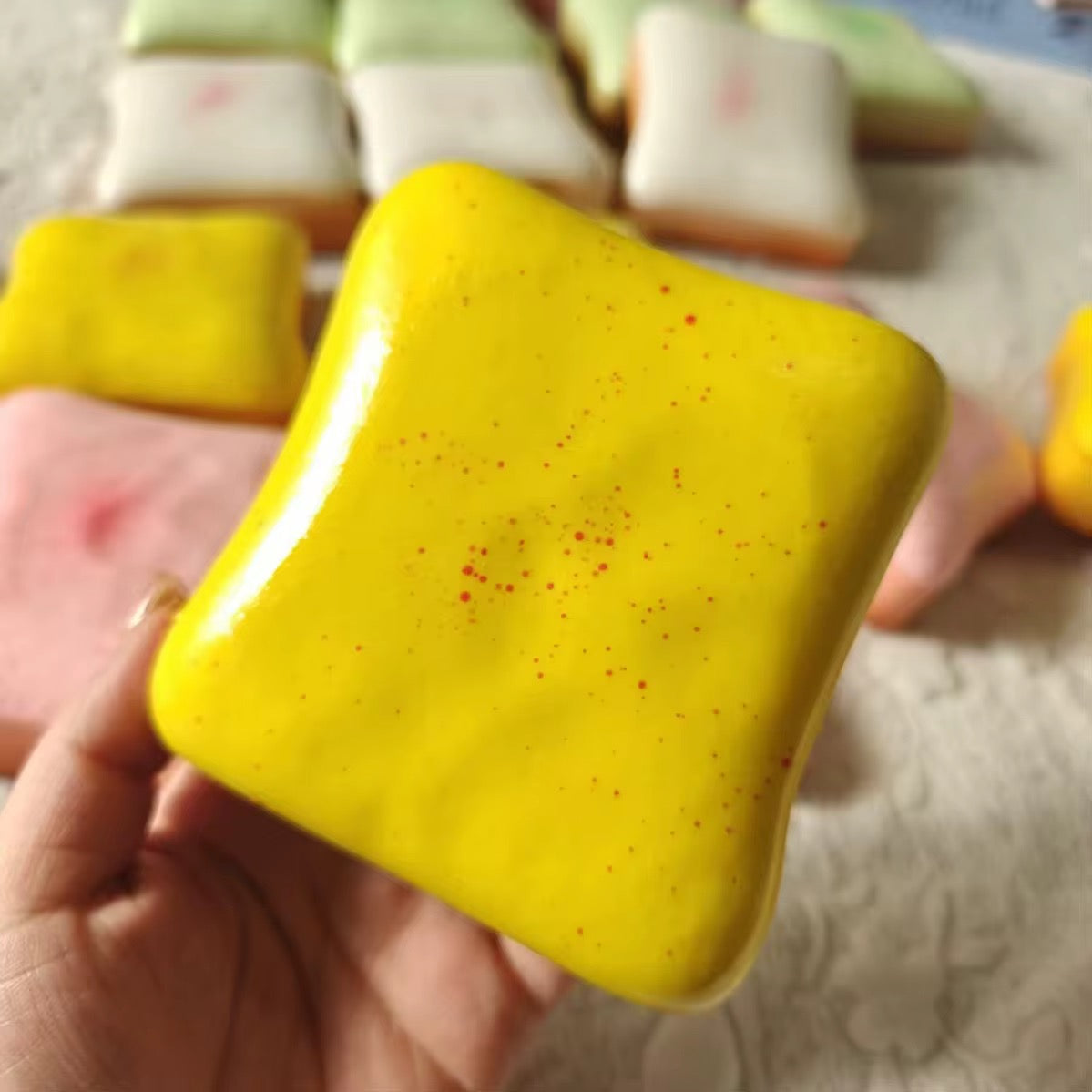 Viral Sticky Toast Squishy *READY TO SHIP*