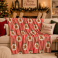 Striped Gingerbread Blanket *Pre Order* *CIJ SPECIAL*