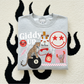 Edgy collages sweatshirt - Ash Multiple Styles
