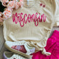 Wisconsin Faux Tinsel Tee