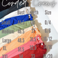 (MULTI COLOR) Sequin Basketball Corded Crews