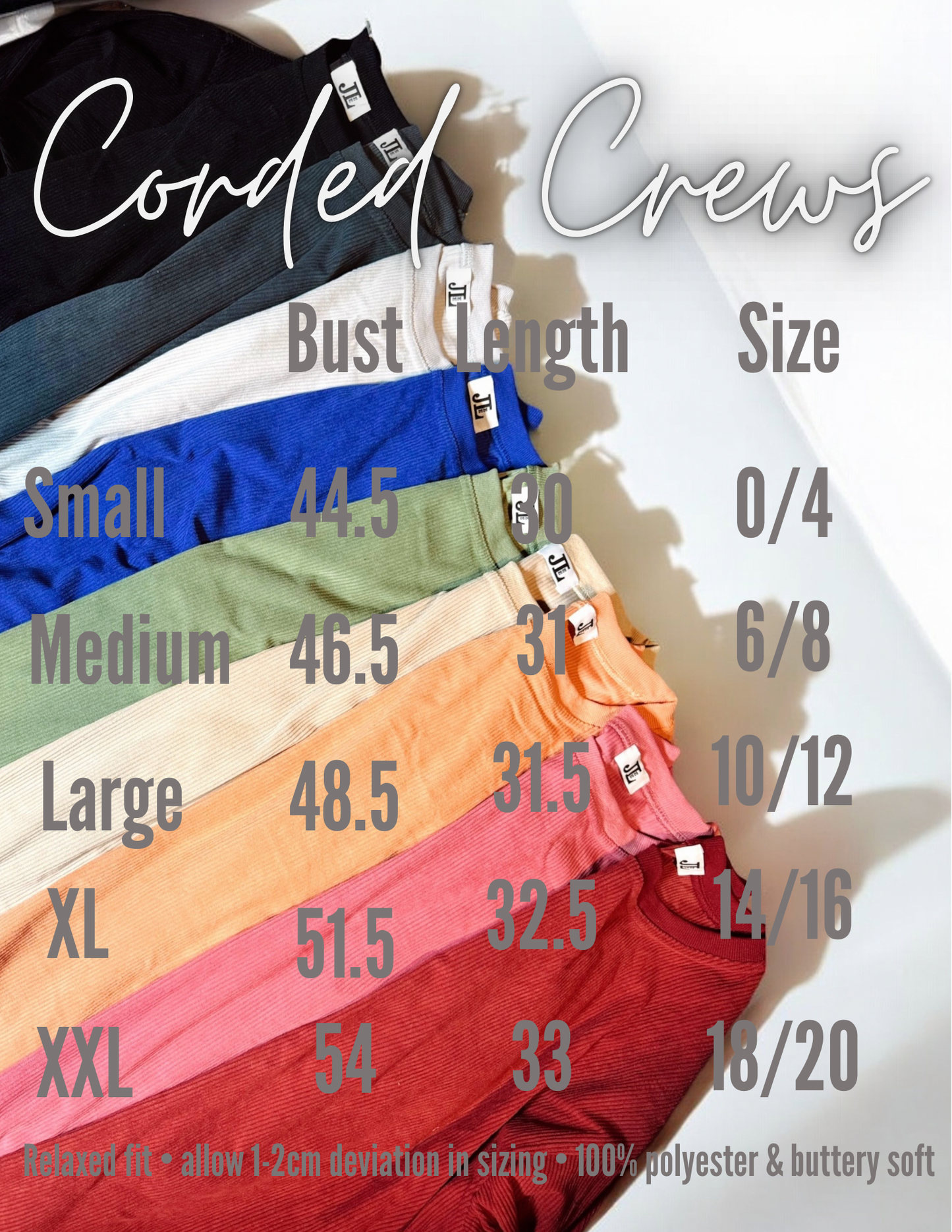 (MULTI COLOR) Sequin Basketball Corded Crews