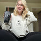 Embroidered Iced Coffee Ghost