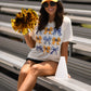 Purple and Gold Bows Tee
