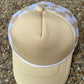 **SALE** RTS Tan Checkered Trucker Hat