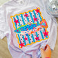 Colorful Coastal Fish Graphic Tee | Bright Beach Boutique Shirt | Summer Lake Day Graphic Tee | Fun Southern Fish T-Shirt