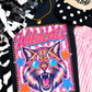 Wildcats Pink Stripe Preppy Tee