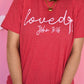 RTS Loved John 3:16 Bow Tee