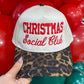 Christmas Social Club Leopard Hat