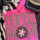 Cheer Mom Checkered Tee