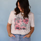 Fearfully And Wonderfully Created Floral Tee