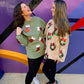 RTS Sequin Wreath Corded Crew
