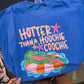 Hotter Than a Hoochie Coochie Graphic Tee | Funny Southern Summer Gator Shirt