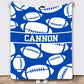 Custom Name Sport Blanket *CIJ SPECIAL*