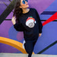 RTS Disco Santa Sequin Corded Crew