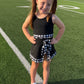 Custom Gingham Girls Two Piece Skirt Sets *Pre Order* *7 COLORS AVAILABLE*