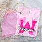 Custom Pink Out Leopard Team Tee- Multiple Styles