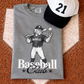 Baseball Club & Softball Club Mascot Tees (60 Mascots Available)