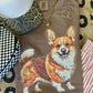 Corgi Faux Rhinestone Dog Tee