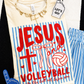 Jesus and Volleyball Tee