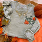 Hello Fall Embroidered Tee/Sweatshirt