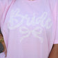 Bride Lace Bow Tee