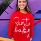 RTS Santa Baby Tinsel Sweatshirt