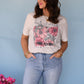 Fearfully And Wonderfully Created Floral Tee