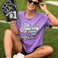 On Game Days We Wear Purple And White Tee