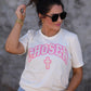 Chosen Daisy Cross Tee