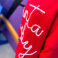 RTS Santa Baby Tinsel Sweatshirt