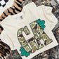 Turquoise & camo GA tee or sweatshirt