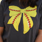 Softball Bow Tee