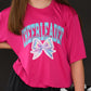 Cheerleader Bow Dri Fit Tee