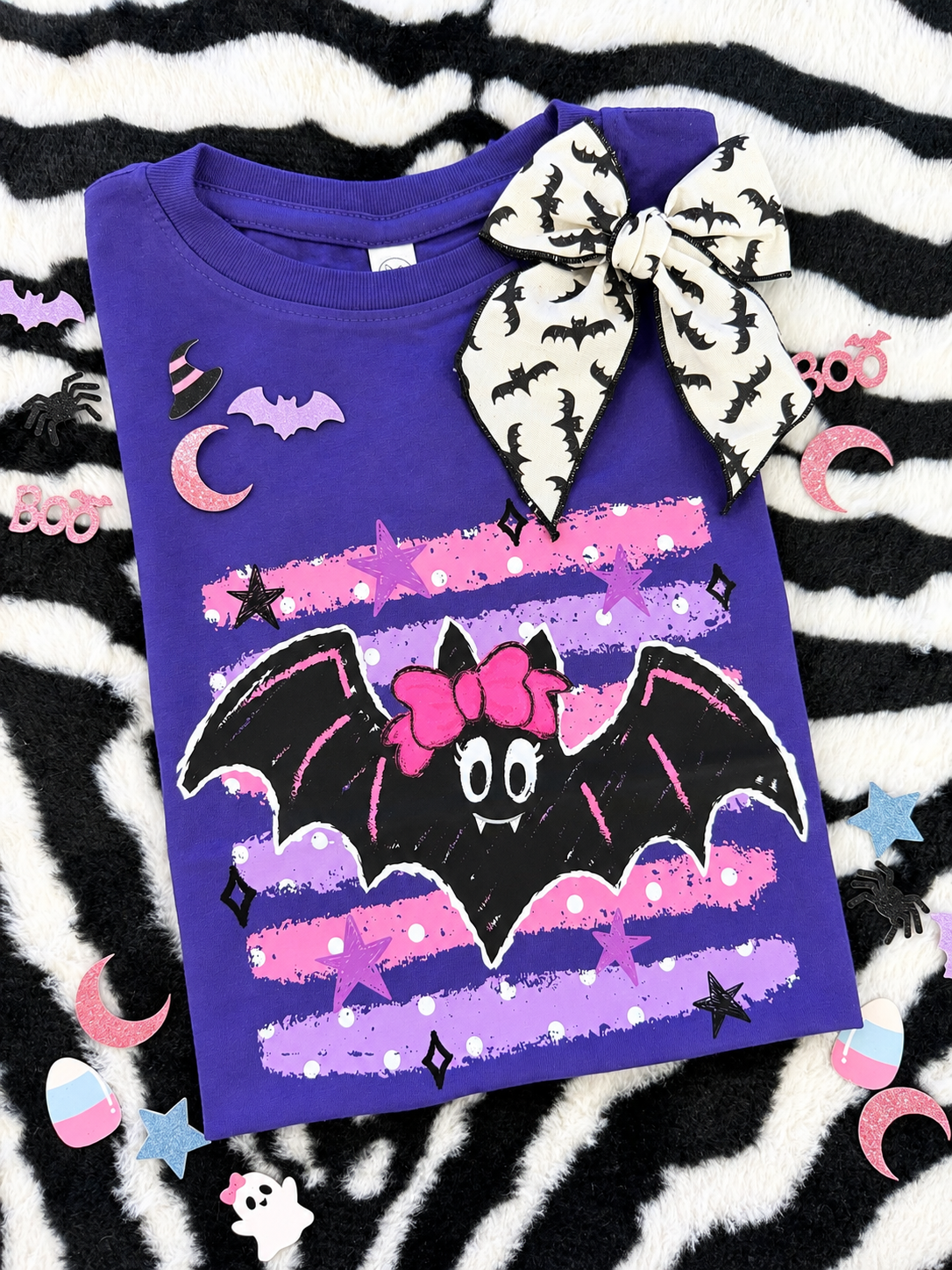 Striped Bat Tee